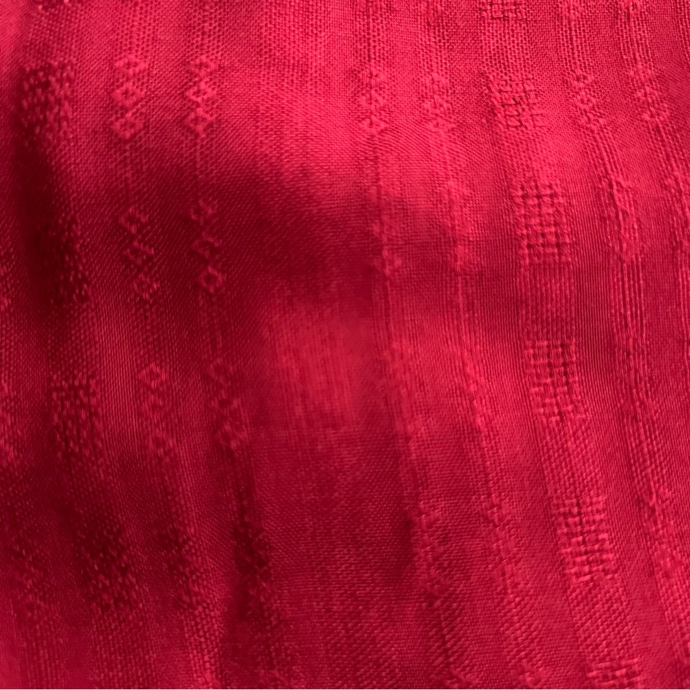 Womens KNOX ROSE Pretty Red Embroidered Top Size XXL - Picture 6 of 11
